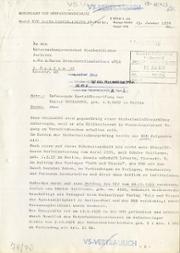 Schreiben des Bundesamtes für Verfassungsschutz (BfV), Köln,  an den Untersuchungsausschuß Freiheitlicher Juristen (UFJ), Berlin, vom 15.1. 1970