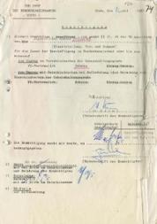 Ermächtigung Günter Guillaumes für den Zugang zu Verschlusssachen der Geheimhaltungsgrade VS-Vertraulich und Geheim vom 12. 5. 1970