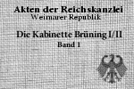 Die Kabinette Brüning I und II. Band 1 