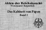 Das Kabinett von Papen Band 2