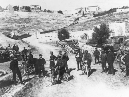 Deutsche Motorradabteilung im Orient, 1918 Deutsche Motorradabteilung in Palästina, 1918