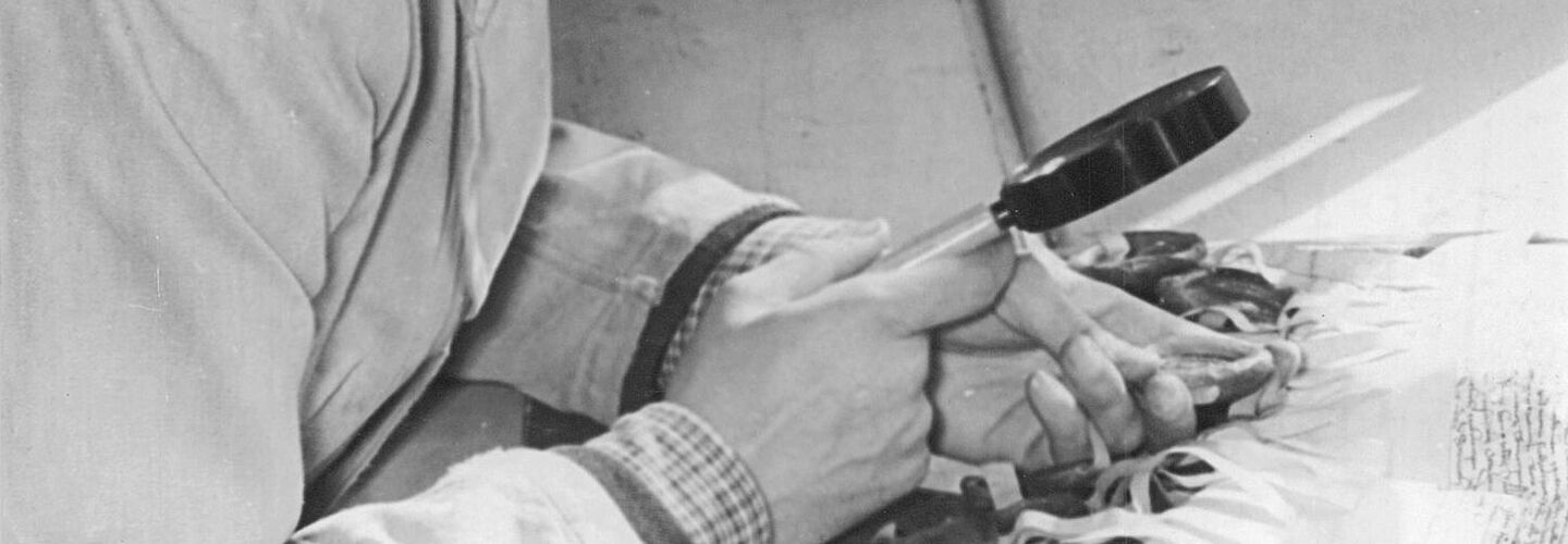 Ein Archivar untersucht das Landfriedensbündnis von 1447 Ein Archivar untersucht das Landfriedensbündnis von 1447