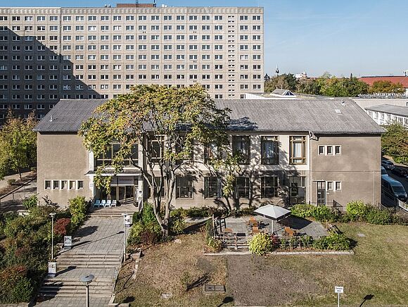 „Haus 22“ in der „Stasi-Zentrale. Campus für Demokratie“ „Haus 22“ in der „Stasi-Zentrale. Campus für Demokratie“